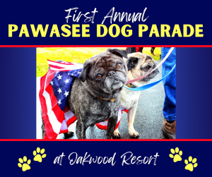 2024 Pawasee Dog Parade at Oakwood Resort