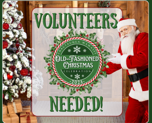 Volunteers Needed for Chautauqua Wawasee Old Fashioned Christmas 2024